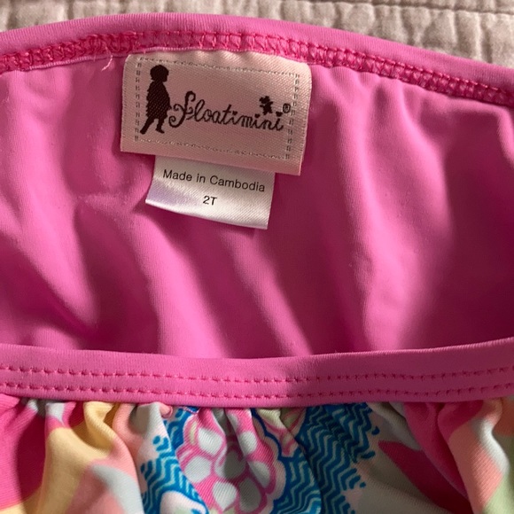 Pink Haltered Tankini - Picture 4 of 5